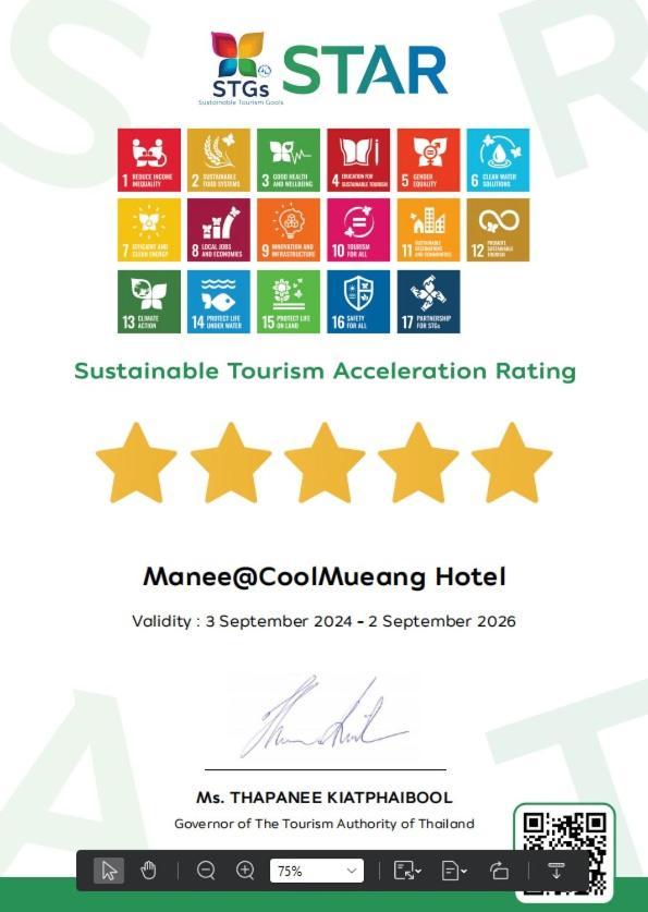 Manee Cool Mueang Hotel Chiang Mai Ngoại thất bức ảnh